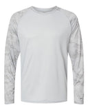 Paragon Unisex Cayman Performance Camo Colorblocked Long Sleeve T-Shirt