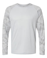 Paragon Unisex Cayman Performance Camo Colorblocked Long Sleeve T-Shirt