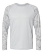 Paragon Unisex Cayman Performance Camo Colorblocked Long Sleeve T-Shirt