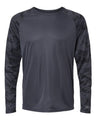 Paragon Unisex Cayman Performance Camo Colorblocked Long Sleeve T-Shirt