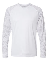 Paragon Unisex Cayman Performance Camo Colorblocked Long Sleeve T-Shirt