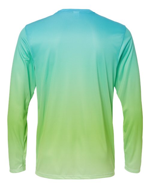 Barbados Performance Pin Dot Long Sleeve T-Shirt