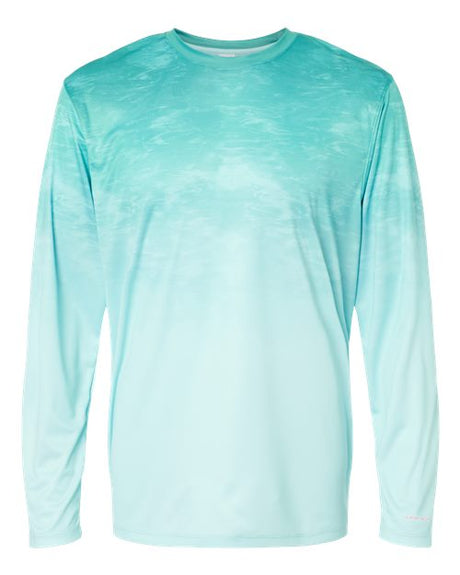 Paragon Unisex Montauk Oceanic Fade Performance Long Sleeve T-Shirt