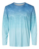 Paragon Unisex Montauk Oceanic Fade Performance Long Sleeve T-Shirt