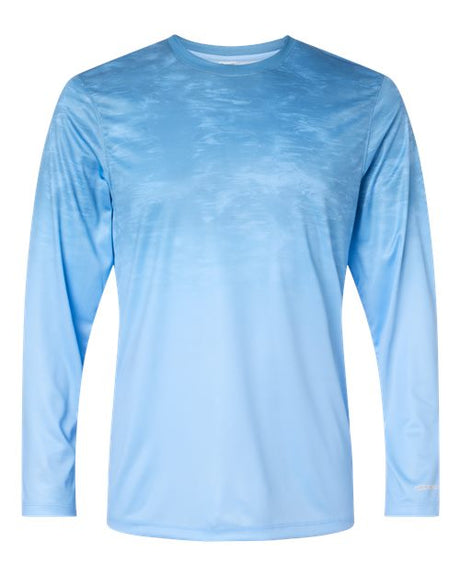 Paragon Unisex Montauk Oceanic Fade Performance Long Sleeve T-Shirt