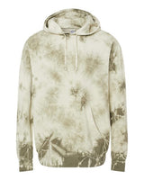 Midweight Tie-Dyed Hooded Sweatshirt