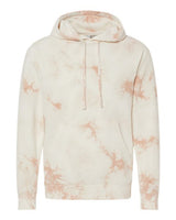 Independent Trading Co. Unisex Midweight Tie-Dyed Hooded Sweatshirt