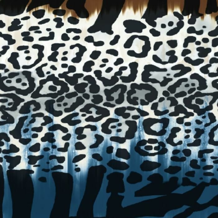 Printed Spandex Zebra Mix Safari