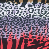 Printed Spandex Zebra Mix Safari
