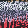 Printed Spandex Zebra Mix Safari