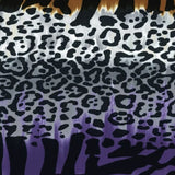 Printed Spandex Zebra Mix Safari