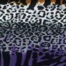 Printed Spandex Zebra Mix Safari