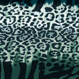 Printed Spandex Zebra Mix Safari