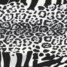 Printed Spandex Zebra Mix Safari