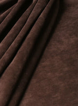 Chocolate Microsuede Faux Suede