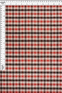Plaid Double Knit Jacquard Stretch Fabric