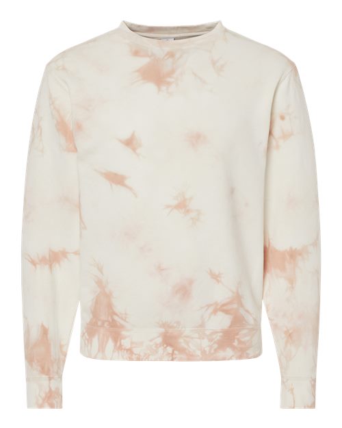 Unisex Midweight Tie-Dyed Crewneck Sweatshirt