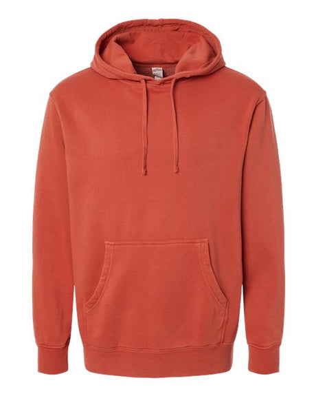 Midweight Pigment-Dyed Hooded Sweatshirt