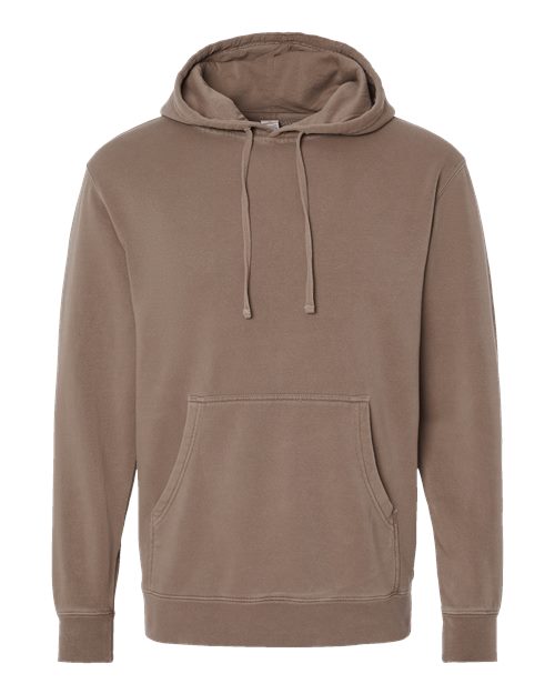 Midweight Pigment-Dyed Hooded Sweatshirt