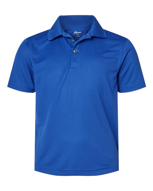 Youth Saratoga Performance Mini Mesh Polo