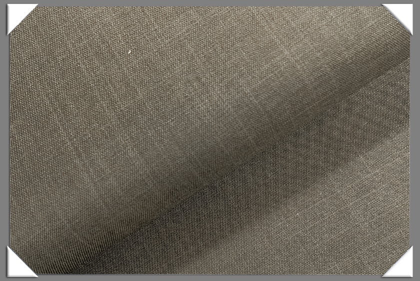 Khaki Vegan Sharkskin Polyester Fabric - Khaki Sharkskin, 60" Width (1 Yard)