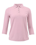 Paragon Women's Lady Palm Three-Quarter Sleeve Polo