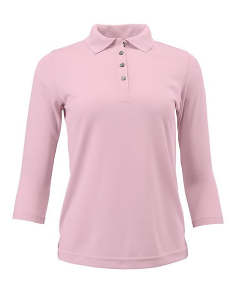 Paragon Women's Lady Palm Three-Quarter Sleeve Polo