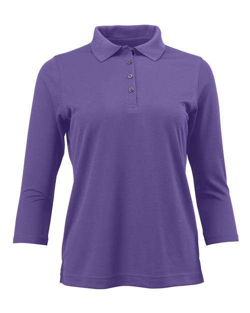 Women's Lady Palm Three-Quarter Sleeve Polo