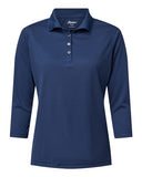 Paragon Women's Lady Palm Three-Quarter Sleeve Polo