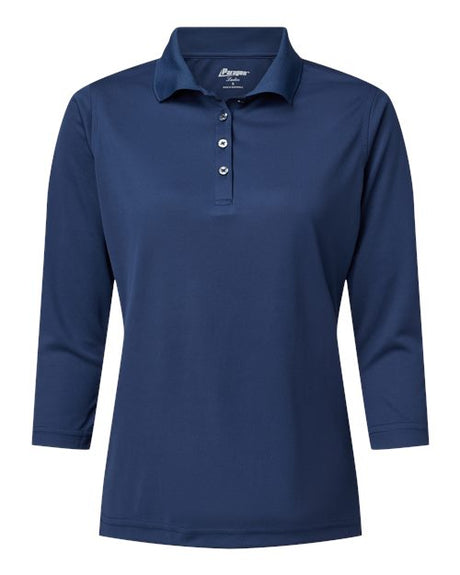Paragon Women's Lady Palm Three-Quarter Sleeve Polo