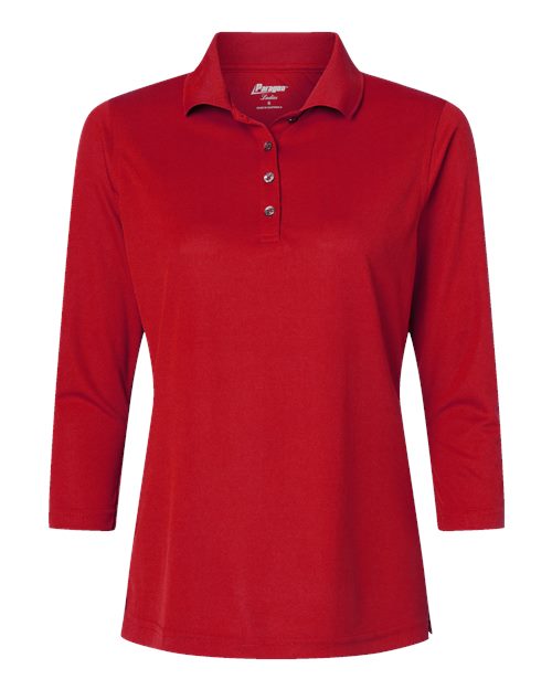 Paragon Women's Lady Palm Three-Quarter Sleeve Polo