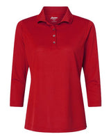 Paragon Women's Lady Palm Three-Quarter Sleeve Polo