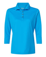 Women's Lady Palm Three-Quarter Sleeve Polo