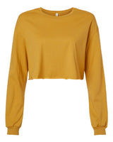 Bella + Canvas Women's FWD Fashion Crop Long Sleeve Tee
