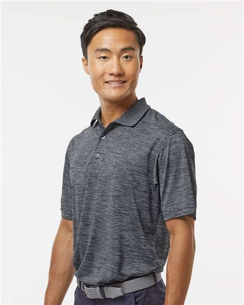 Dakota Striated Heather Polo