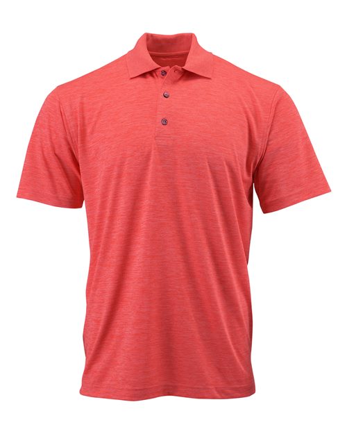 Dakota Striated Heather Polo