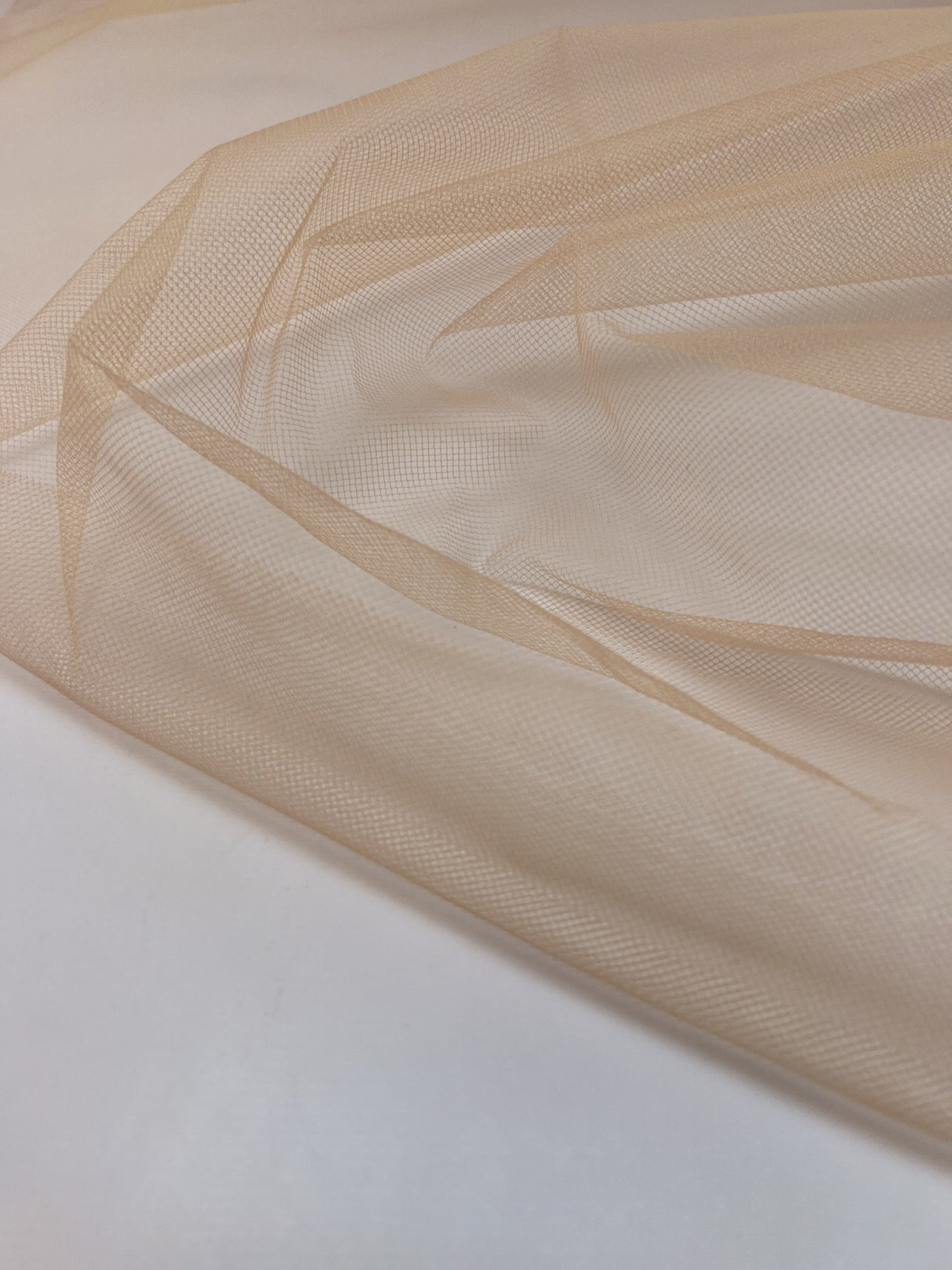 Polyester Mesh Beige Orange