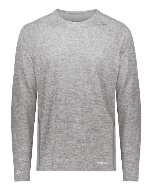 Holloway Youth Electrify CoolCore Long Sleeve T-Shirt
