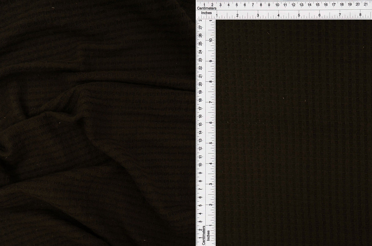 Brushed Solid Stretch Knit Fabric