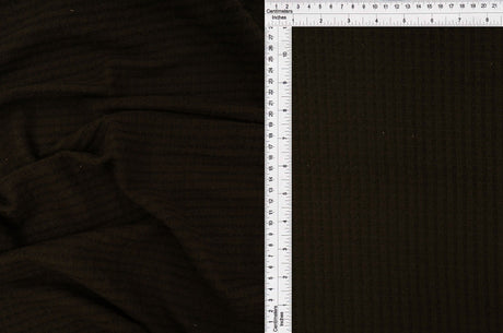 Brushed Solid Stretch Knit Fabric