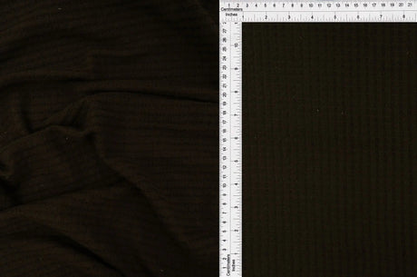 1 Yard Brushed Waffle Knit Solid Fabric 58/60"