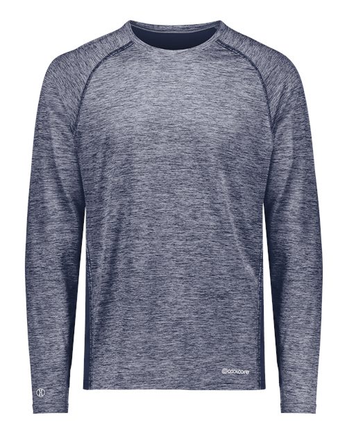Holloway Youth Electrify CoolCore Long Sleeve T-Shirt