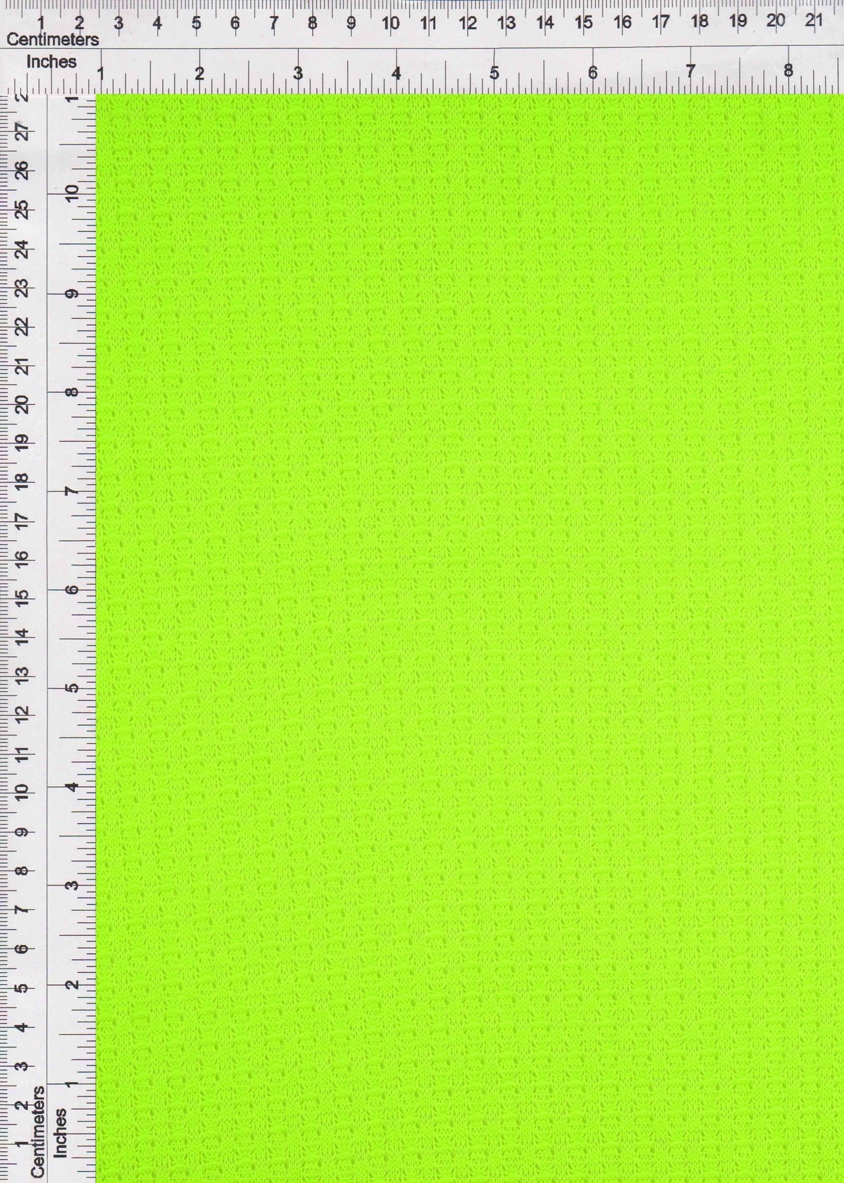 Waffle Stretch Knit Fabric Solid