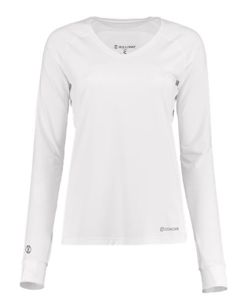 Women's Electrify CoolCore® Long Sleeve V-Neck T-Shirt