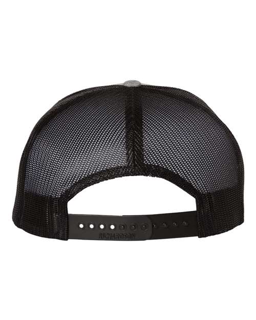 Richardson® Wool Blend Flat Bill Trucker Cap