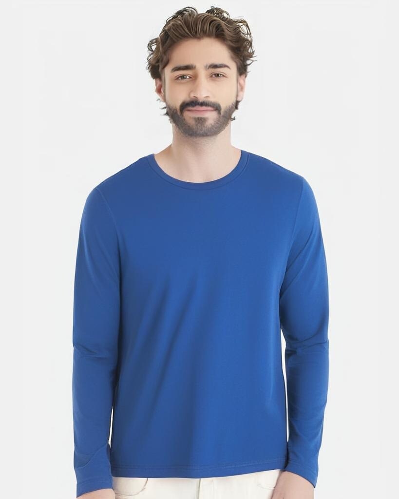 Next Level® Cotton Long Sleeve Crewneck T-Shirt