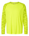 Paragon Unisex Cayman Performance Camo Colorblocked Long Sleeve T-Shirt