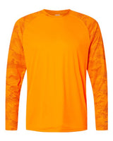 Paragon Unisex Cayman Performance Camo Colorblocked Long Sleeve T-Shirt