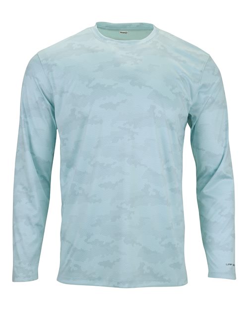 Pompano Performance Camo Long Sleeve T-Shirt