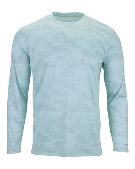 Paragon Unisex Pompano Performance Camo Long Sleeve T-Shirt
